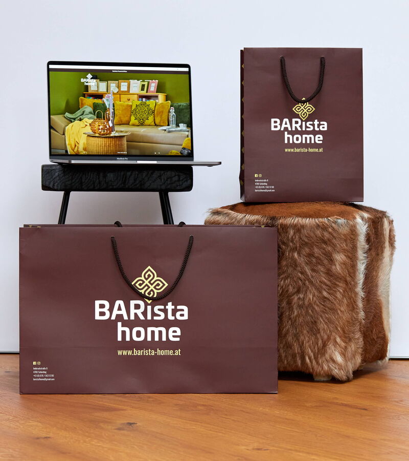 Webdesign von Werbung am Inn für das BARista home in Schärding