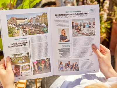 Werbung am Inn Fotografie Stadtmagazin Schaerding